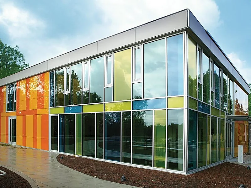 Architectural Glass, glass & aluminium equipment supplied by Duara Group for the construction & building materials sector