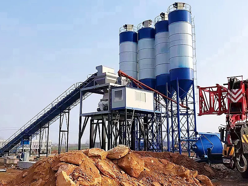Concrete Batching Plant, concrete equipment supplied by Duara Group for the construction & building materials sector