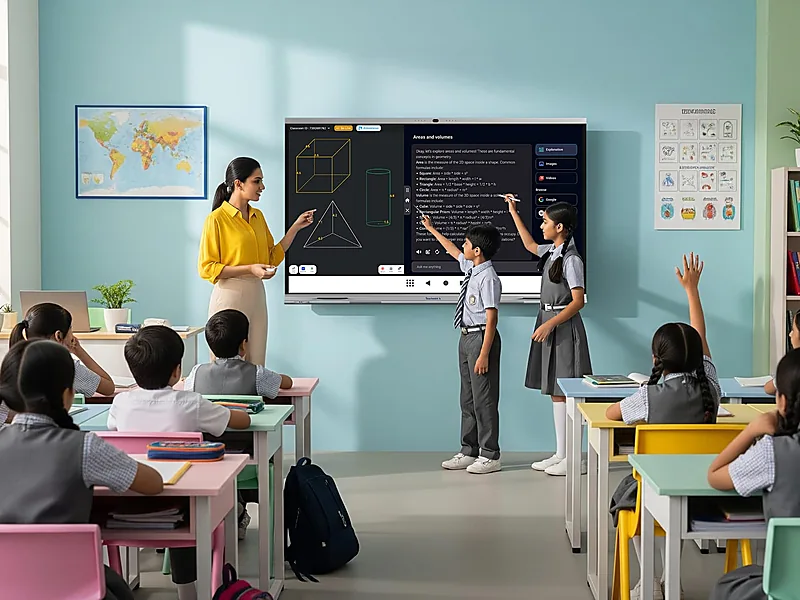 Digital Classroom Equipment, ict & computer labs equipment supplied by Duara Group for the education sector