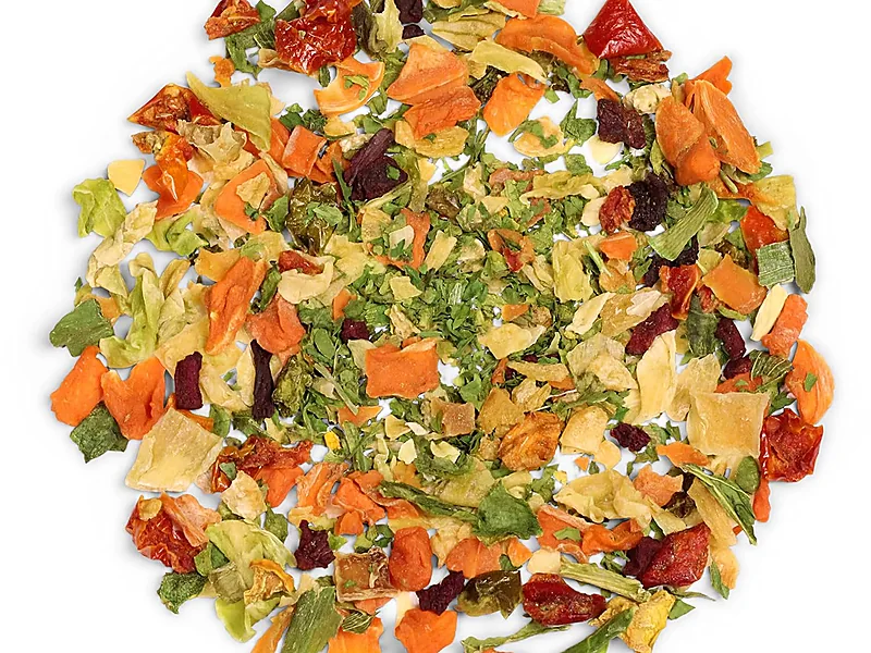 Dried Vegetables, processed & packaged foods supplied by Duara Group for the agriculture sector