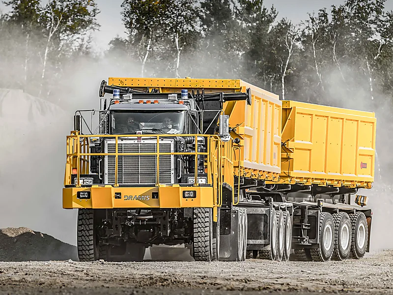 Haulage Trucks, mining equipment supplied by Duara Group for the mining & minerals sector