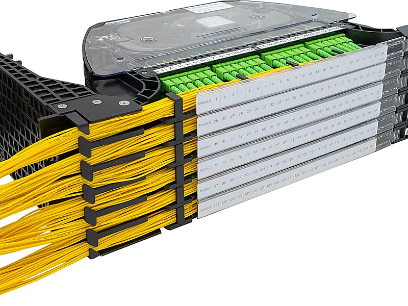 Structured Cabling & Transmission, telecom hardware equipment supplied by Duara Group for the electronics & electrical sector