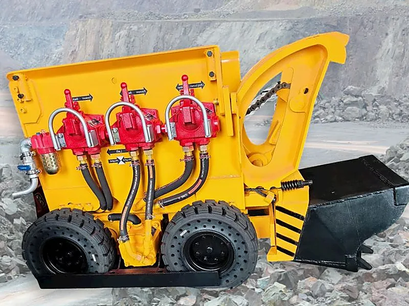 Underground Mining Equipment, supplied by Duara Group for the mining & minerals sector