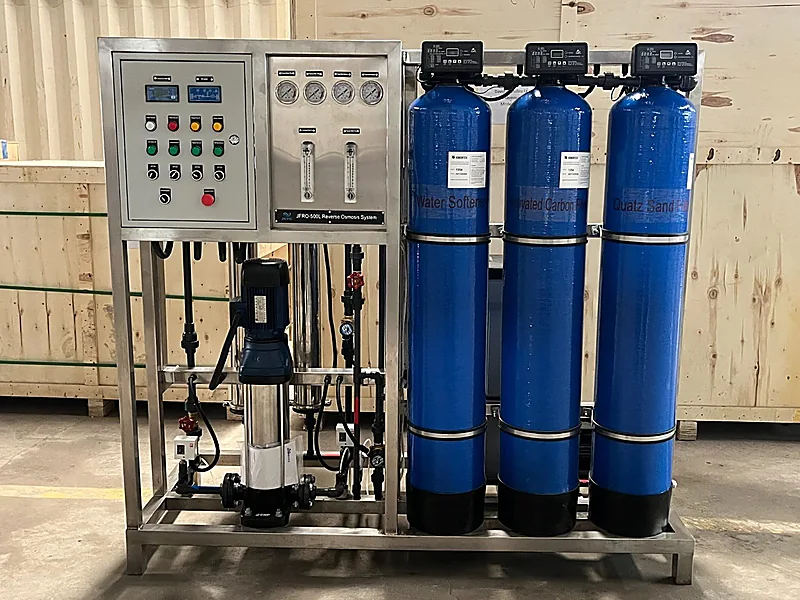 Water Purification Plant, beverage equipment supplied by Duara Group for the food & beverages sector